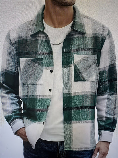 Wade | Men's Rugged Checked Overshirt 4