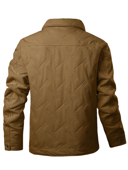 Wallace | Men's Winter Jacket Snap-Button Utility Warm 1
