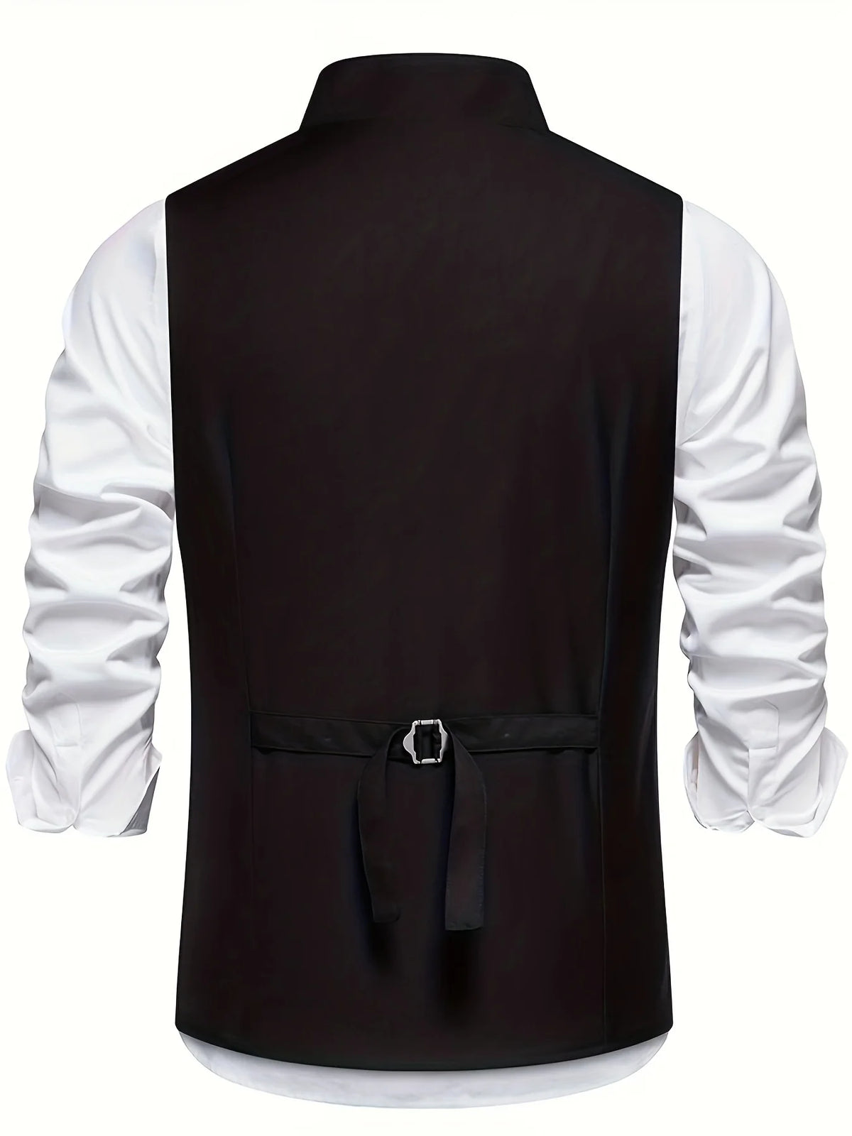 Wallace | Slant-Button Tailored Waistcoat Men 2