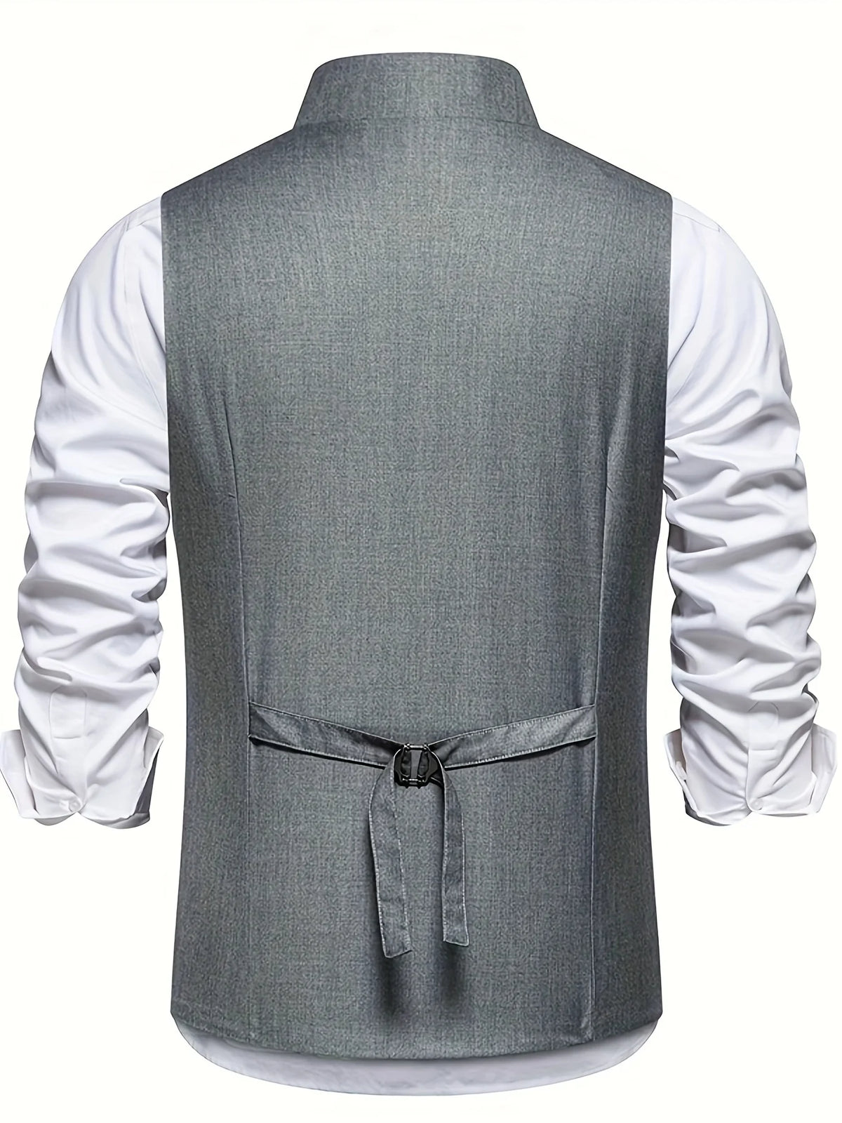 Wallace | Slant-Button Tailored Waistcoat Men 3