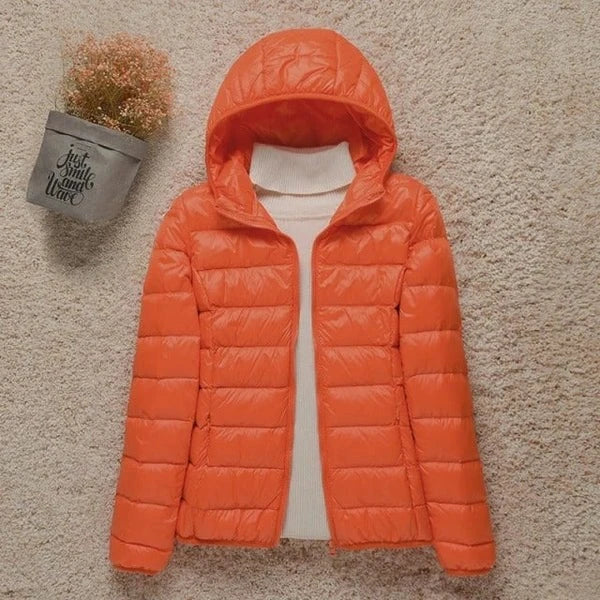 Waterproof Padded Jacket | Women's Lightweight Insulated Outerwear 7