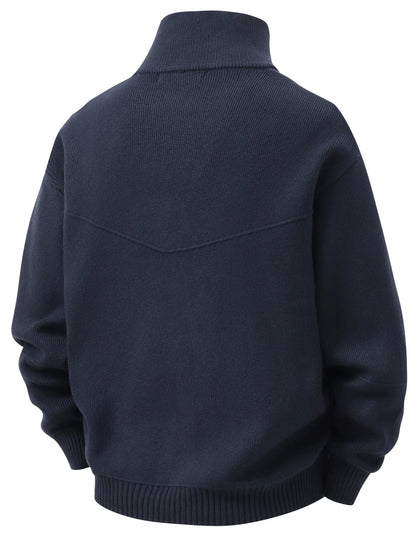 Winslow | Men's Zip-Up Stand-Collar Cardigan 2