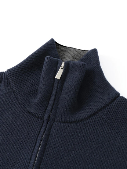 Winslow | Men's Zip-Up Stand-Collar Cardigan 3
