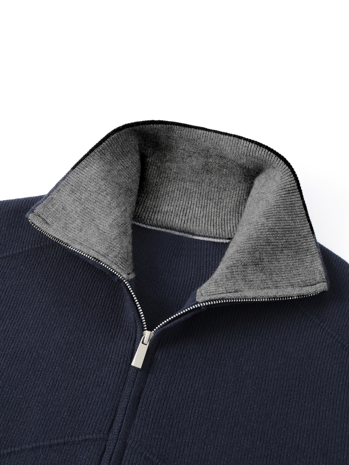 Winslow | Men's Zip-Up Stand-Collar Cardigan 4