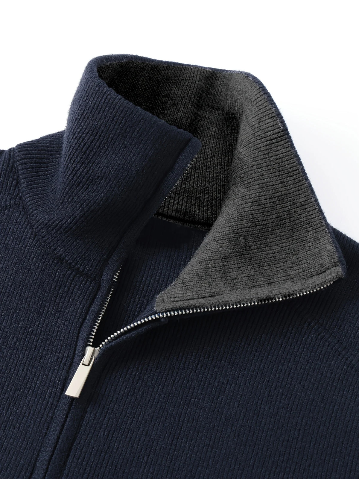 Winslow | Men's Zip-Up Stand-Collar Cardigan 5