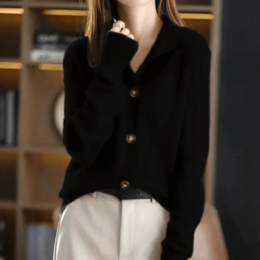 Women's Soft Knit Cardigan | Lightweight Layering Sweater 1