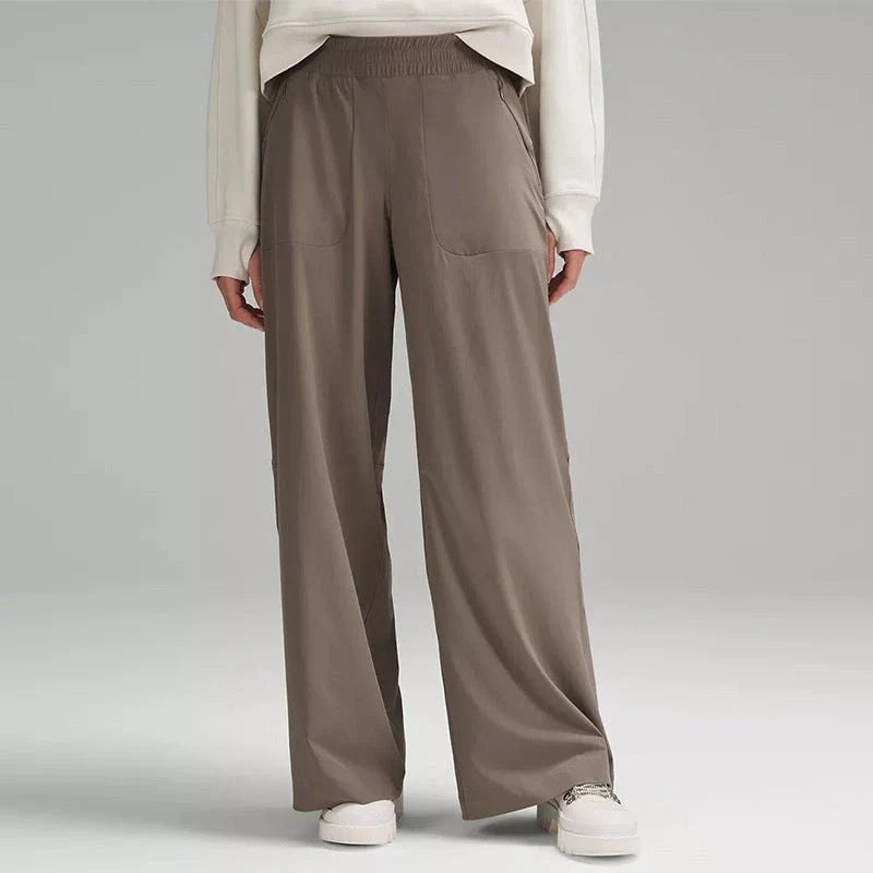 Women's Wide Leg Trousers | Stretchable Performance Pants 3