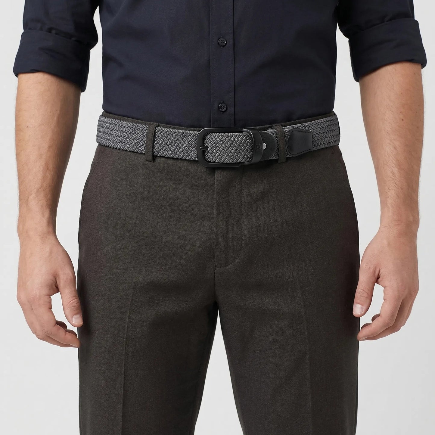 Woven Elastic Belt | Casual Unisex Pin-Buckle Design 4