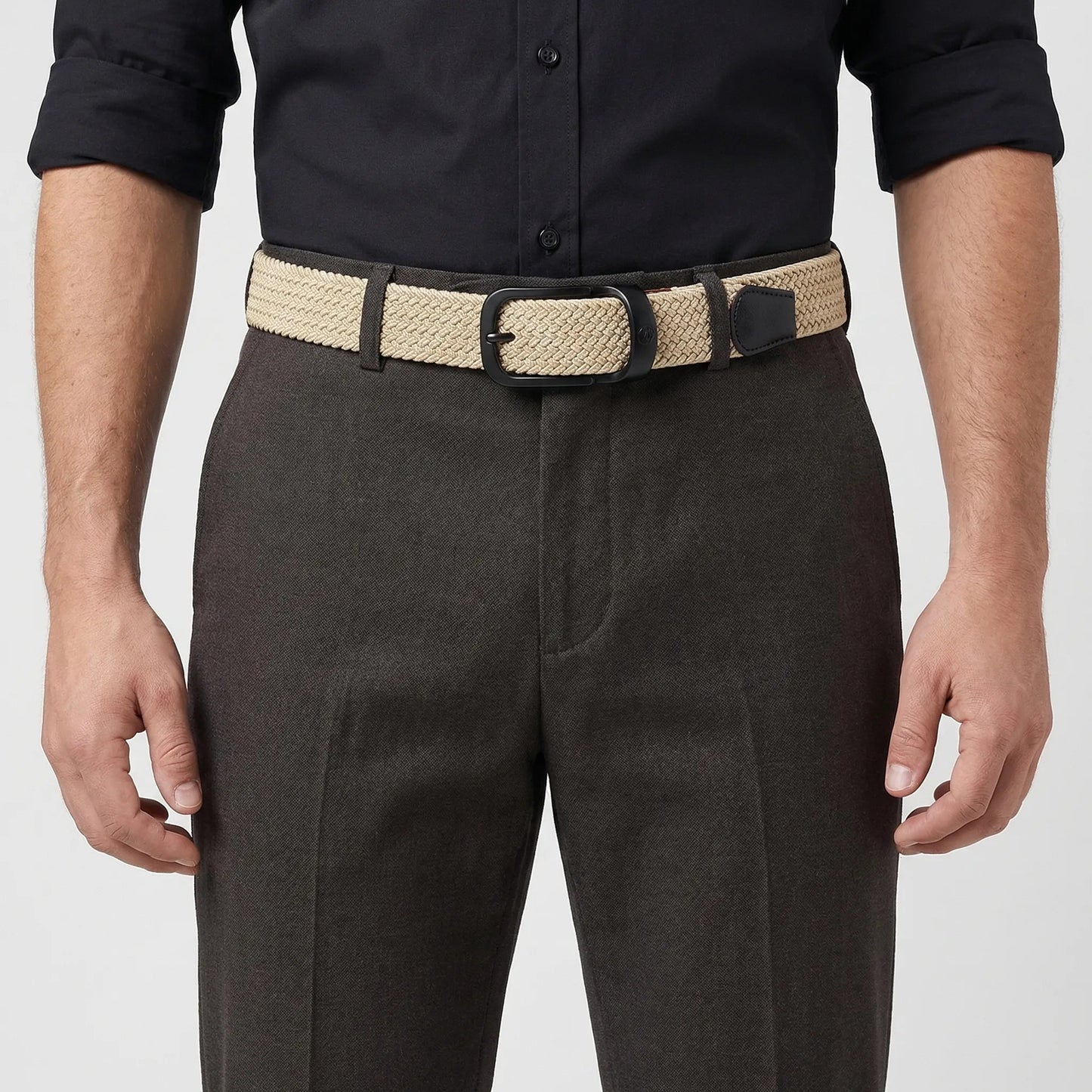 Woven Elastic Belt | Casual Unisex Pin-Buckle Design 7