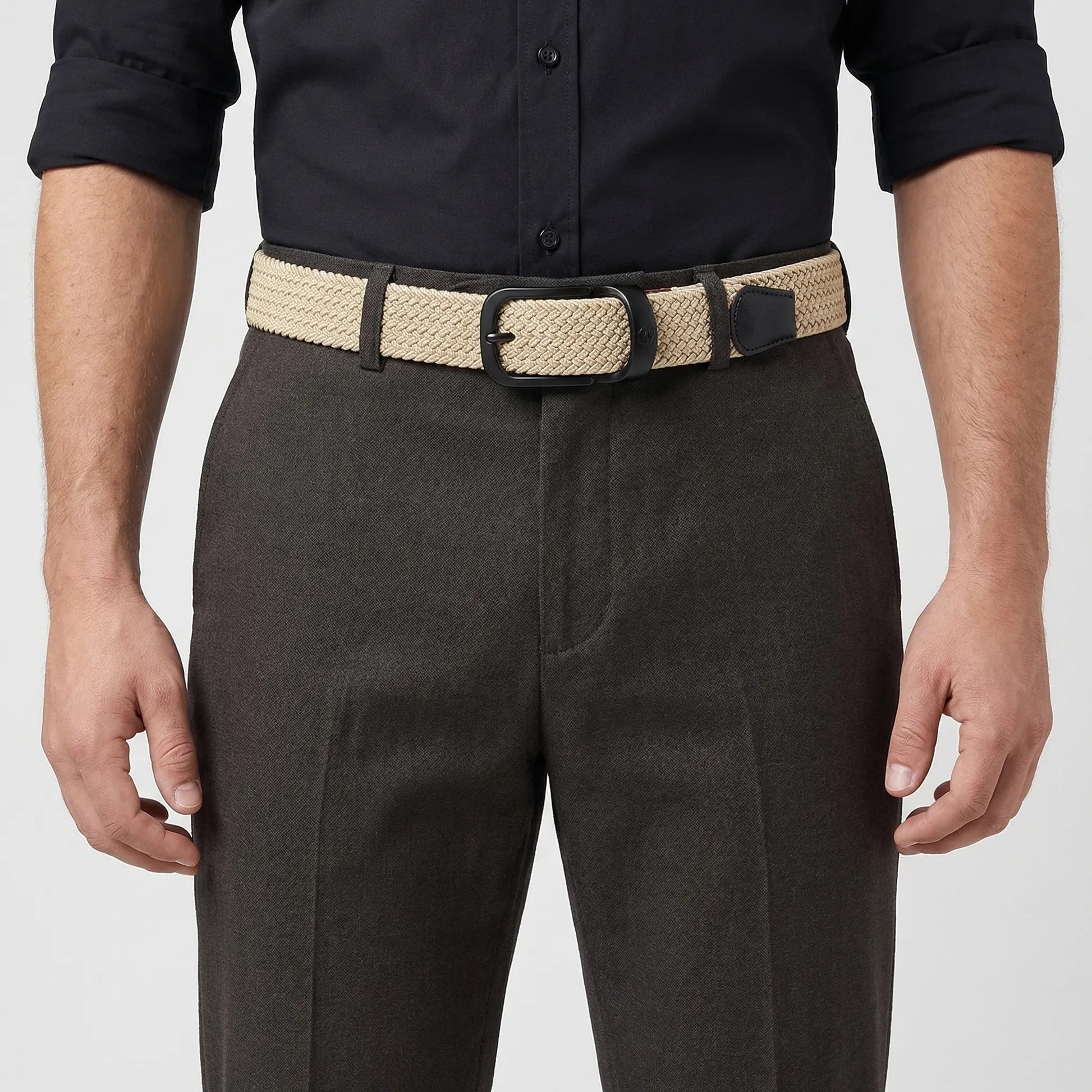 Woven Elastic Belt | Casual Unisex Pin-Buckle Design 7