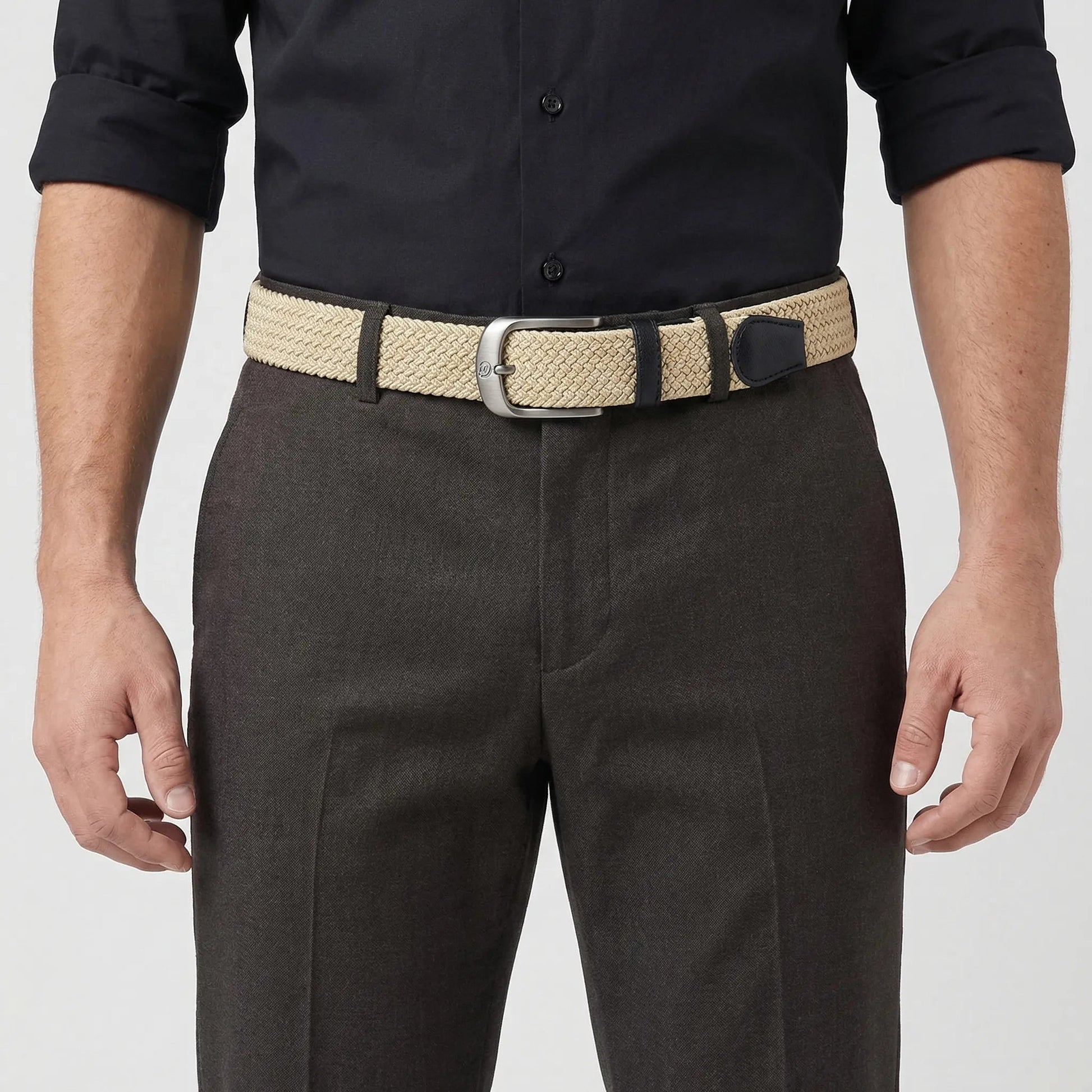 Woven Elastic Belt | Casual Unisex Pin-Buckle Design 8