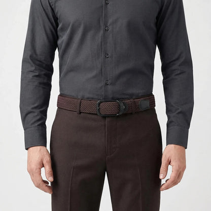 Woven Elastic Belt | Casual Unisex Pin-Buckle Design 9