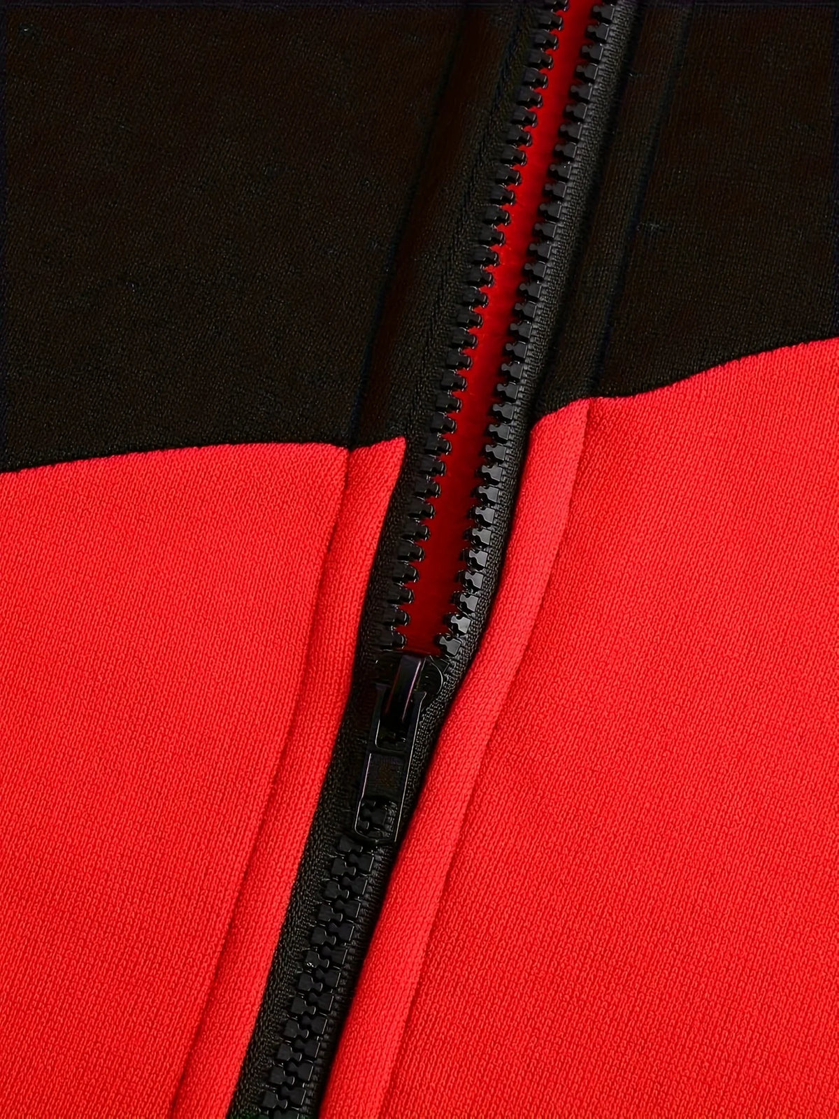 Xavier | Colour Block Zip-Up Hooded Jacket for Men 4