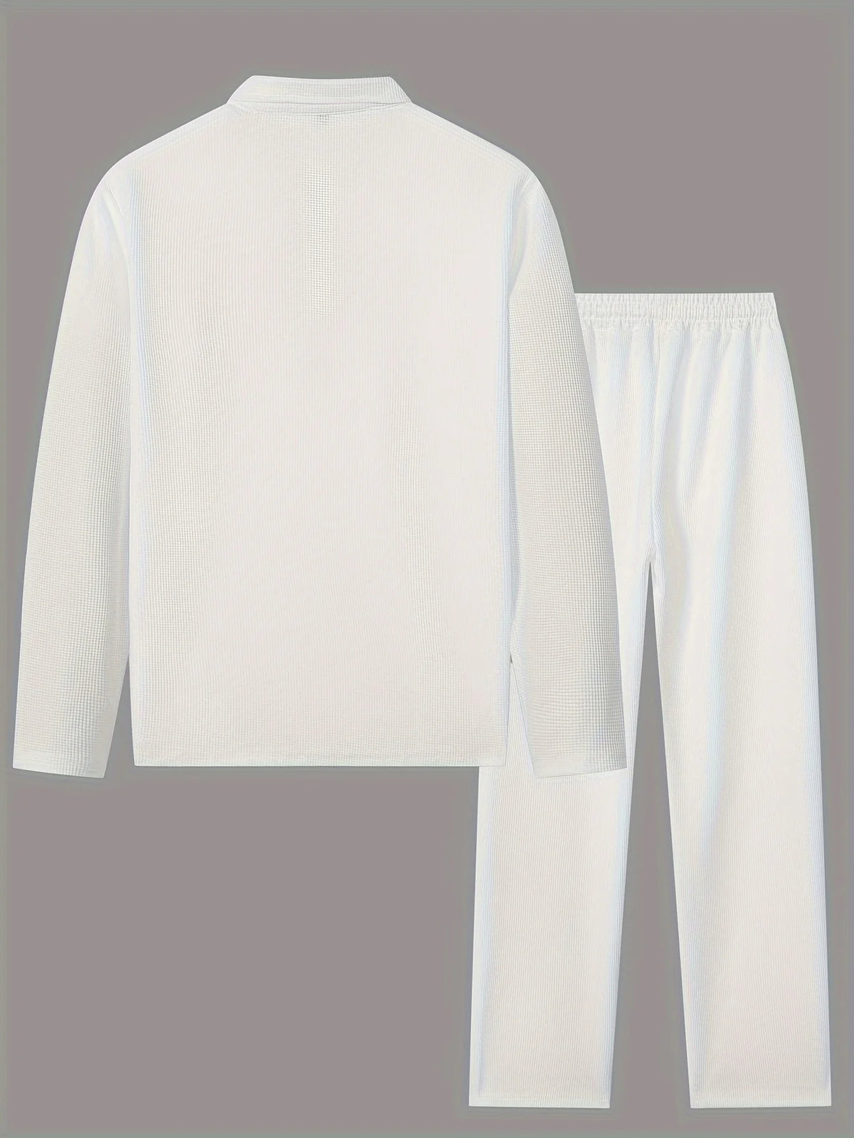 Xavier | Relaxed Waffle-Knit Two-Piece Set 2